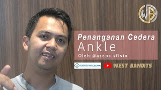 Cara Menangani Cedera Ankle by Physiopreneur Sport Science [upl. by Elocen766]