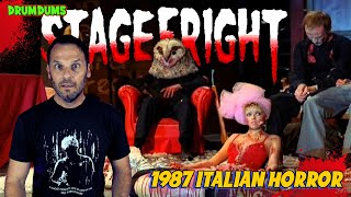 StageFright 1987 Review Italian Horror Slasher [upl. by Nauquf]