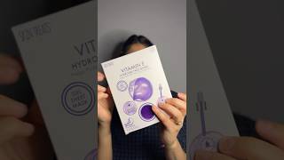 Gel Face Mask  SkinCare  Review instantglow glowyskin ashortaday ytshortsindia [upl. by Tace]