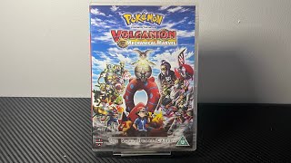 Pokemon Volcanion Mechanical Marvel Movie DVD Unboxing UK Manga [upl. by Nugent]