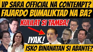 IYAK DITO SI TAMBA VP SARA NANGUNGUNA SA SURVEY TAMBA NANGULILAT OVP OFICCIAL NA CONTEMPTduterte [upl. by Aneroc]