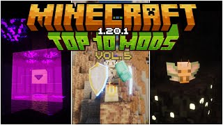 Top 10 mods para Minecraft 1201 Forge amp Fabric  VOL 5  2023 [upl. by Nyladam]