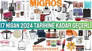 MİGROS İNDİRİMLERİ  EV YAŞAM ÜRÜNLERİ  17 NİSAN 2024’E KADAR  MİGROSKOP NİSAN KATALOĞU [upl. by Sirroned623]