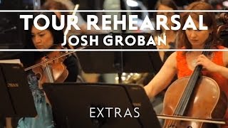 Josh Groban  First Day Of Rehearsal 1 Straight To You Tour [upl. by Dart]