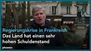 Thomas Walde zur Regierungskrise in Frankreich am 051224 [upl. by Ydarb]