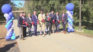 Ribboncutting held for Northeast Trail of Atlantas BeltLine [upl. by Ytak246]