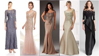 Mother of bride dresses New Designs 2022  vestidos de fiesta elegantes [upl. by Inalak]