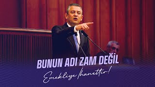 Siz emekliye zam yapmıyorsunuz cebinden parasını çalıyorsunuz Yazıklar olsun [upl. by Ahouh324]