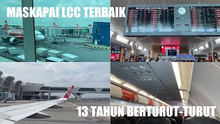 Tips Murah Menuju Bandara Internasional Kuala Lumpur dan Penerbangan AirAsia Menuju Jakarta [upl. by Marthena]