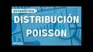 DISTRIBUCIÓN DE POISSON [upl. by Nallad]