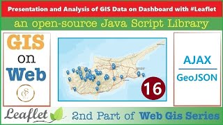 The Leaflet GeoJSON Data and AJAX Plugin  GIS Data on Web with Leafletjs API  16  GISSchools [upl. by Shirlene]