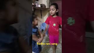 Teri meri katti ho jayegi radha krishna songs kidsdance [upl. by Norine]