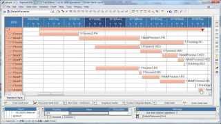 Asprova sample 41 demo  Mold production Assembly process [upl. by Natassia]