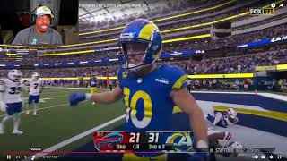 Rams SHOCK The Bills Bills vs Rams Week 14 2024 Highlights REACTION [upl. by Ynaffit336]