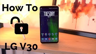 How to Unlock LG V30 Any CountryCarrier [upl. by Ahslek]