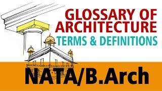 Glossary of Architecture [upl. by Novla]