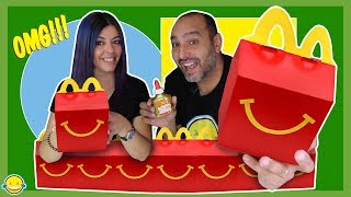 DONT CHOOSE WRONG MCDONALDS MYSTERY BOX 🎁 Slime con Happy Meal Momentos Divertidos [upl. by Ahsinac]