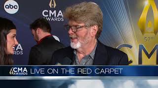 mac mcanally 2023 CMA Awards Red Carpet interview [upl. by Jews]