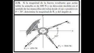 234 FISICA I VECTORES FUERZA [upl. by Martainn]