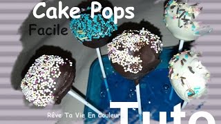 RECETTE CAKE POPS CHOCOLAT SMARTIES SANS CUISSON  trop facile [upl. by Perla]