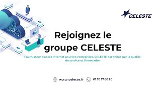 CELESTE Recrute  Opérateur Dédié aux Entreprises [upl. by Rediah]