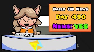 Daily Geometry Dash news Day 450 [upl. by Kessia]