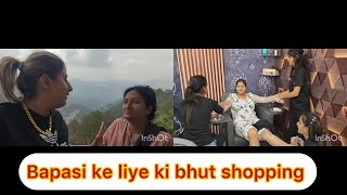 Bapsi ke liye ki bhut shopping [upl. by Nary49]