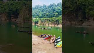 Jaflong and Dauki nature boat jaflong shorts [upl. by Enovi]