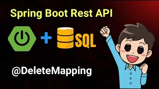 deletemapping  rest api using spring boot  spring boot tutorial  ms coder [upl. by Oakie]