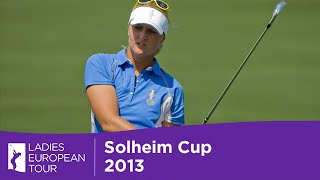 Solheim Cup  Day 3 Highlights [upl. by Brynna]