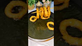 Easy snacks recipe potato ringsshortsytshortssnacksrecipe [upl. by Assennev256]