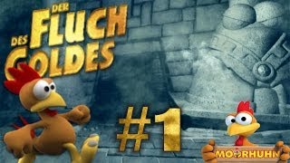 Lets Play  Moorhuhn  Der Fluch des Goldes  German  100  Part 1  Arbeitszimmer und nochmal [upl. by Odrawde389]