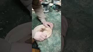 Grabado de foto en madera con láser laser madera tablas plato foto asmr carpinteria [upl. by Felizio420]