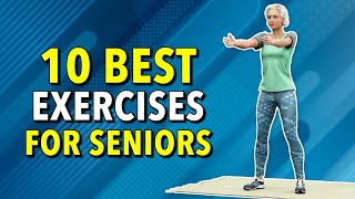 10 Best Exercises For Seniors Over 60 [upl. by Olivette]