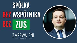 Jak nie płacić ZUSu bez wspólnika I Prawnik Wyjaśnia [upl. by Anitnemelc]