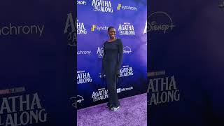 Okwui Okpokwasili Arrives at the ‘Agatha All Along’ Los Angeles Premiere [upl. by Alick]