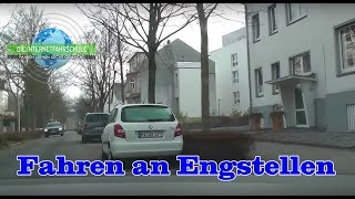 Fahren an Engstellen  Achtung Prüfungen gehen hier schnell zu Ende Fahrstunde  Prüfungsfahrt [upl. by Stratton]