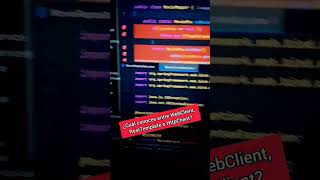 ¿Cuál conoces entre WebClient RestTemplate o HttpClient java spring boot api practicetec [upl. by Yhtak]