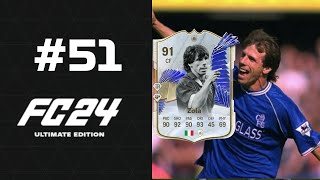 TIENE COMPETENCIA  REVIEW GIANFRANCO ZOLA ICONO TOTY ULTIMATE TEAM FC24 [upl. by Teerprah150]