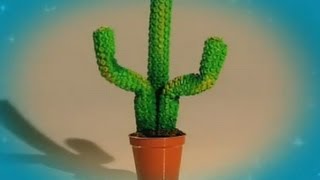 Mister Maker  How to Make a Bubble Wrap Cactus [upl. by Ranee]