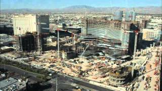 Timelapse CityCenter Construction [upl. by Waldron722]