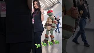 JE RENCONTRE LES VRAIES Tortues Ninja  tortuesninja ninjaturtles marctrooper [upl. by Lilllie]