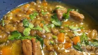 Algerian Lentil Soup With Lamb Fast And Easy [upl. by Marcela]