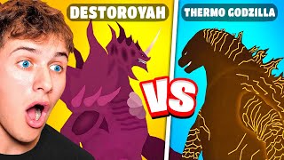 THERMO GODZILLA Vs THE DESTROYAH [upl. by Adekan]