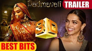 Padmavati 3 D Trailer Launch  Best Bits  Deepika Padukone [upl. by Aynor507]