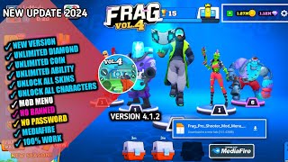 Update Frag Pro Shooter Mod Apk 412 Latest Version 2024  Unlimited Money Unlock All Characters [upl. by Ydnem]