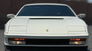 Turborossa  Ferrari Testarossa replica on 1989 Pontiac TransAm FOR SALE [upl. by Georgy581]