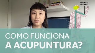 Como funciona a acupuntura [upl. by Eninnaej162]