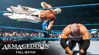 FULL MATCH  Batista amp Rey Mysterio vs Kane amp Big Show WWE Armageddon 2005 [upl. by Yliak]