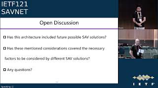 IETF 121 SAVNET 20241104 0930 [upl. by Dowling]